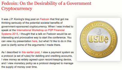 FedCoin